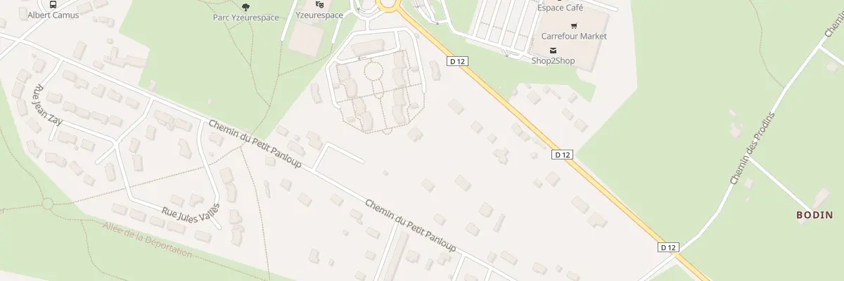 Plan du 41 Che du Petit Panloup à Yzeure