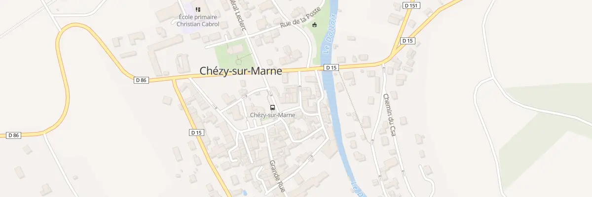 Plan du 5 Pl Lt Lehoucq Sap Feuillebois à Chézy-sur-Marne