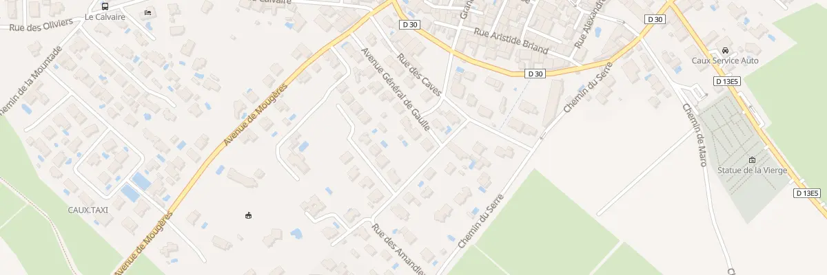 Plan du 7 Av General de Gaulle à Caux
