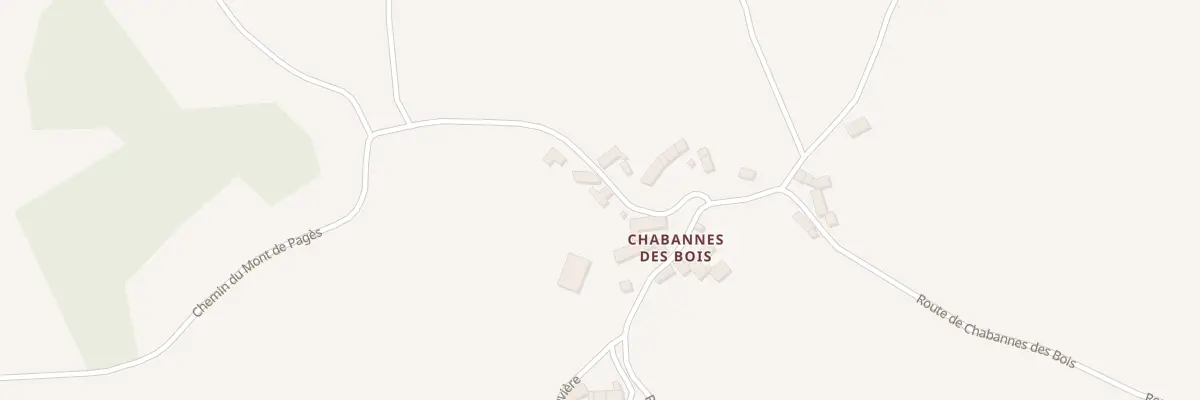 Plan du 5512 Chabannes des Bois à Albaret-Sainte-Marie