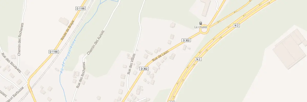 Plan du 43A Rue de Laon à Crouy