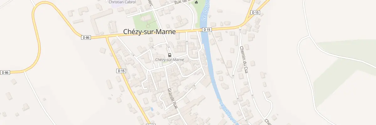 Plan du 8 Pl Lt Lehoucq Sap Feuillebois à Chézy-sur-Marne