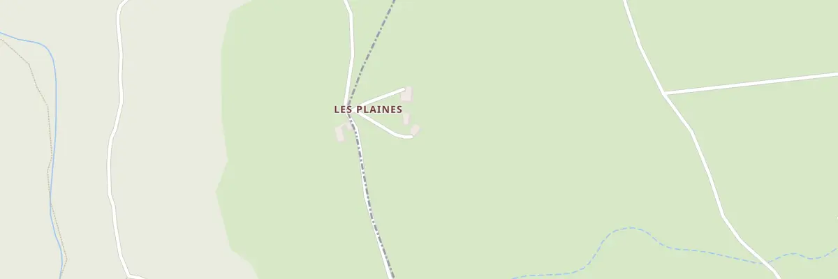 Plan du 5194 Les Plaines à Isserteaux
