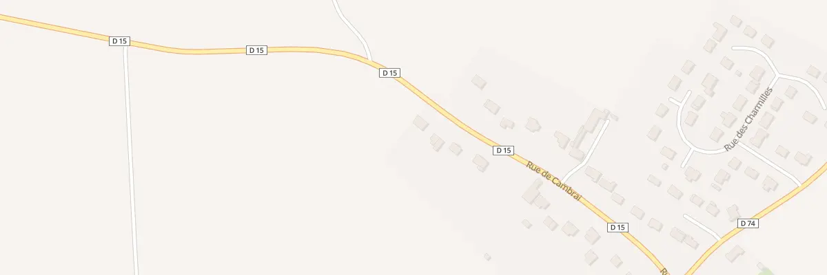 Plan du 145 Rue de Cambrai à Ligny-en-Cambrésis
