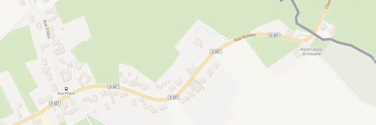 Plan du 1251 Rue Molière à Rumegies