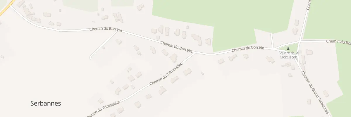 Plan du 39 Che du Trimouillet à Serbannes