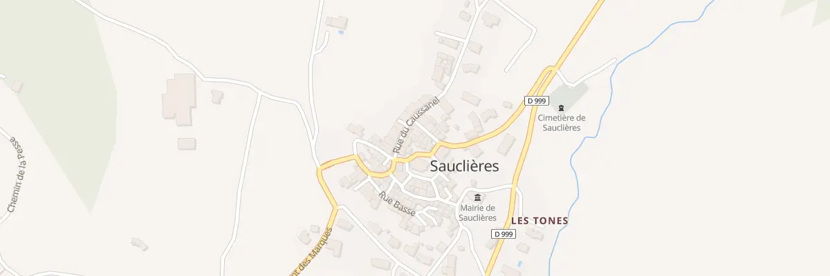 Plan du 5076 Sauclieres à Sauclières