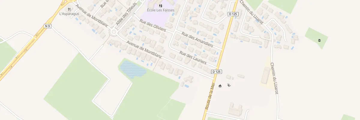 Plan du 89 Rue des Lauriers à Valros