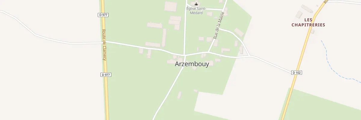 Plan du 12 Le Bourg à Arzembouy