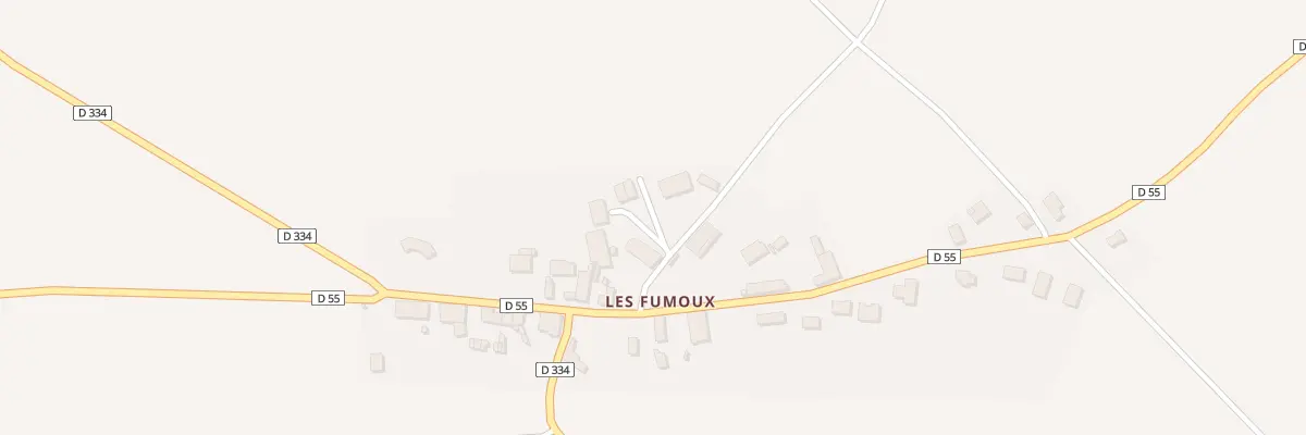 Plan du 5565 Les Fumoux à Luzillat