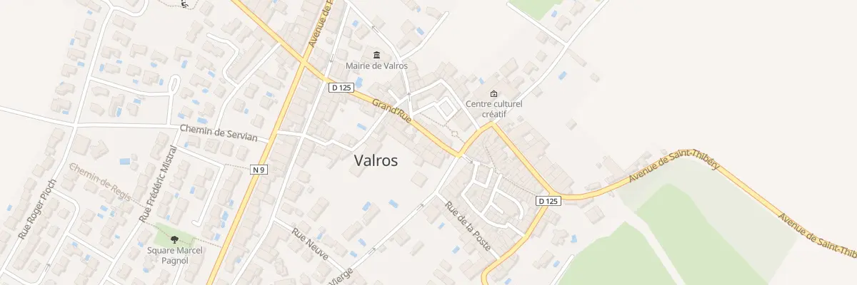 Plan du 27 Grand-Rue à Valros