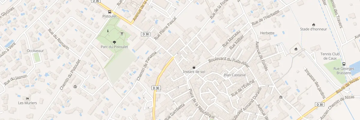 Plan du 8 Av Jean Jaures à Caux