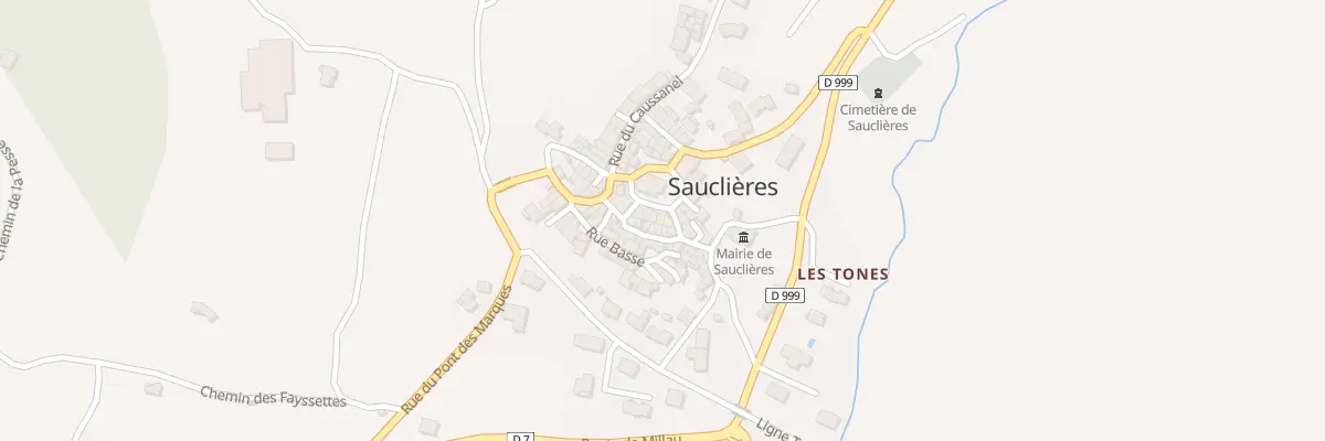 Plan du 5064A Sauclieres à Sauclières