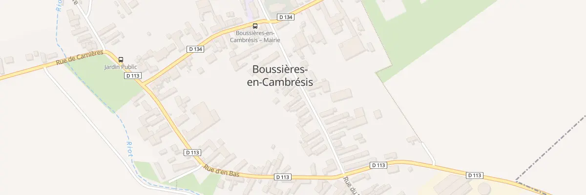 Plan du 26 Rue du Gen de Gaulle à Boussières-en-Cambrésis