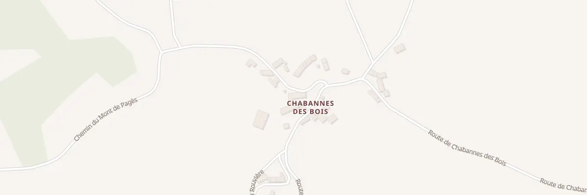 Plan du 9 Rte de Chabannes des Bois à Saint-Alban-sur-Limagnole