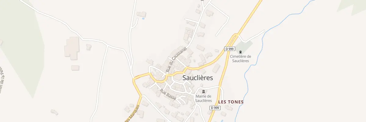 Plan du 5047 Sauclieres à Sauclières