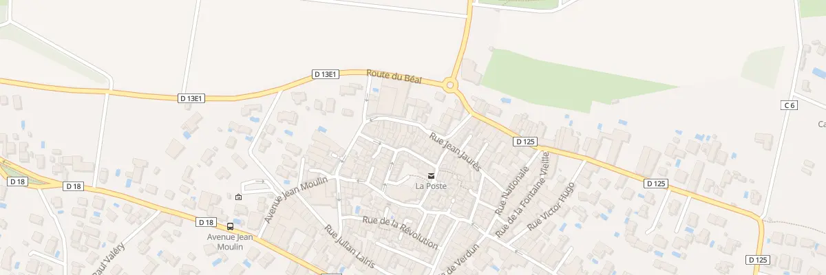 Plan du 278 Av Jean Moulin à Montblanc