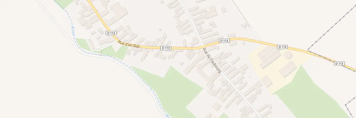 Plan du 40 Rue d’En Bas à Boussières-en-Cambrésis
