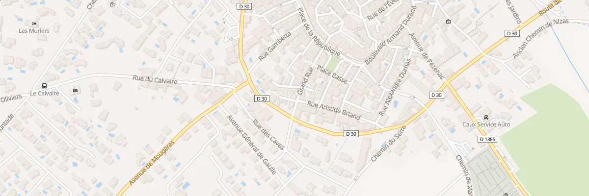 Plan du 32 Grand Rue à Caux