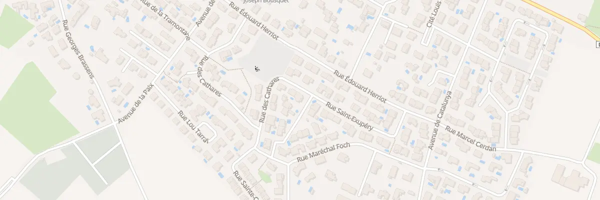 Plan du 20 Rue Jean de la Fontaine à Montblanc