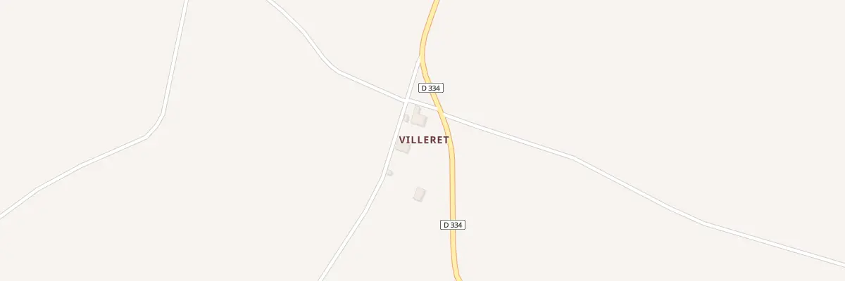 Plan du 5115 Villeret à Luzillat