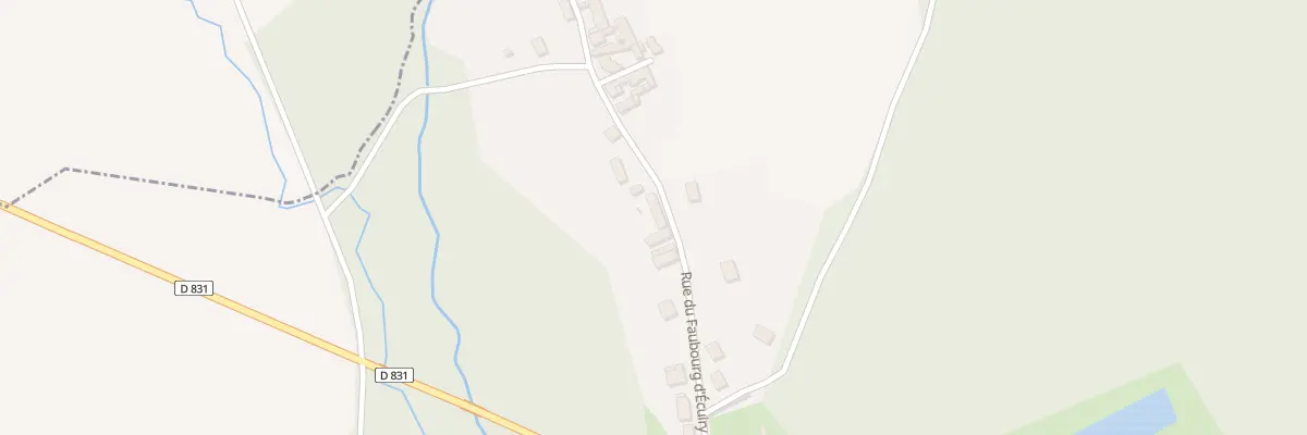 Plan du 10 Rue du Faubourg d’Ecuiry à Rozières-sur-Crise
