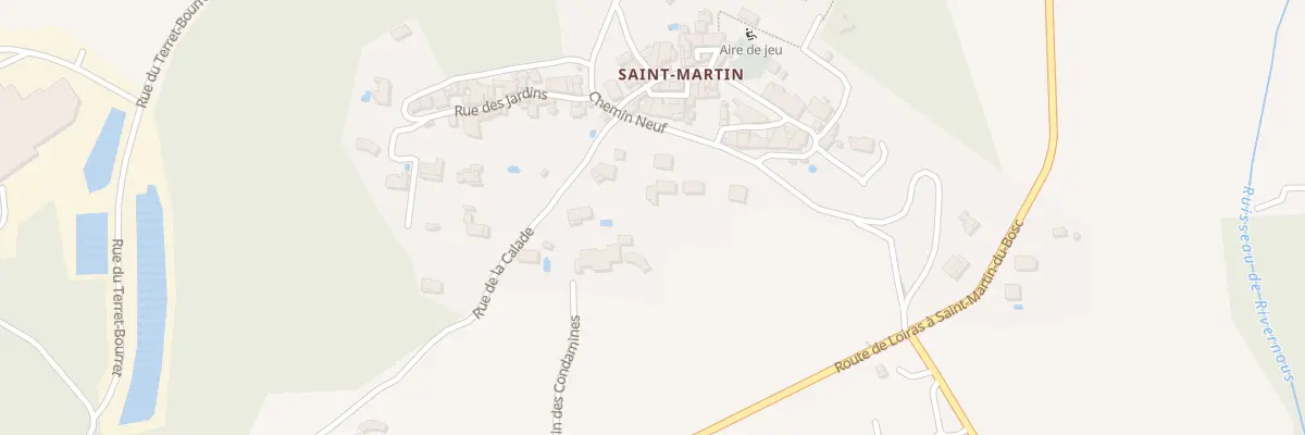 Plan du 3 Che Neuf au Bosc