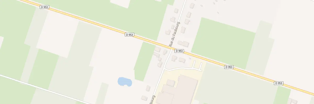 Plan du 350 Rue du Faubourg à Rosult