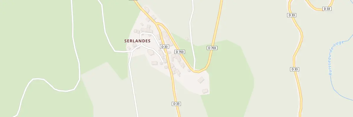 Plan du 5016 Serlandes à Saint-Jean-Saint-Gervais