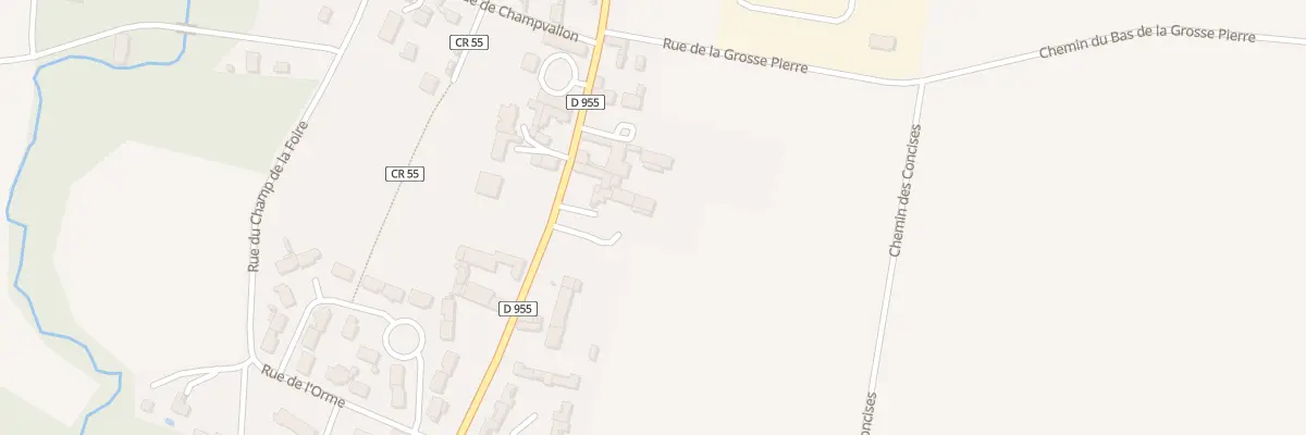 Plan du 100B Rue de Joigny à Senan
