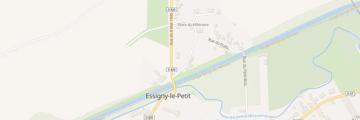 Plan du 578 Rue du 8 Mai 1945 à Essigny-le-Petit