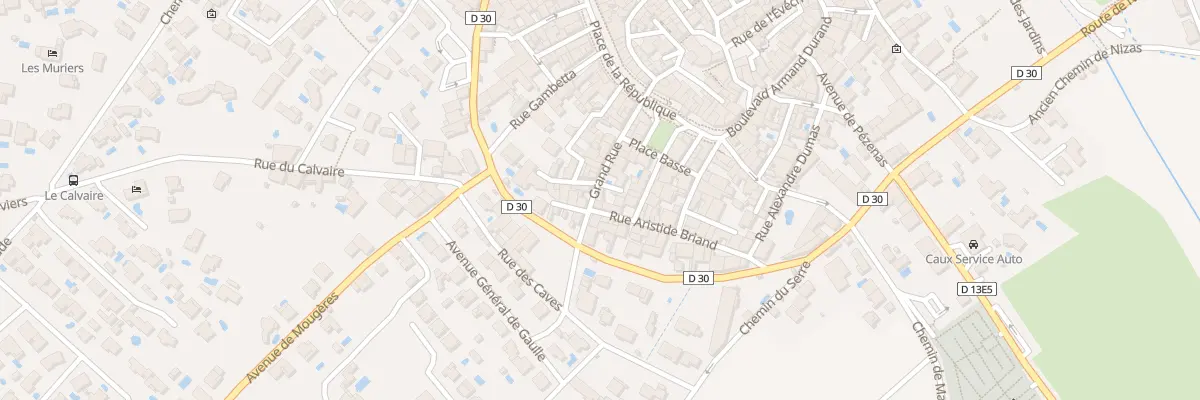 Plan du 19 Gr Grand Rue à Caux