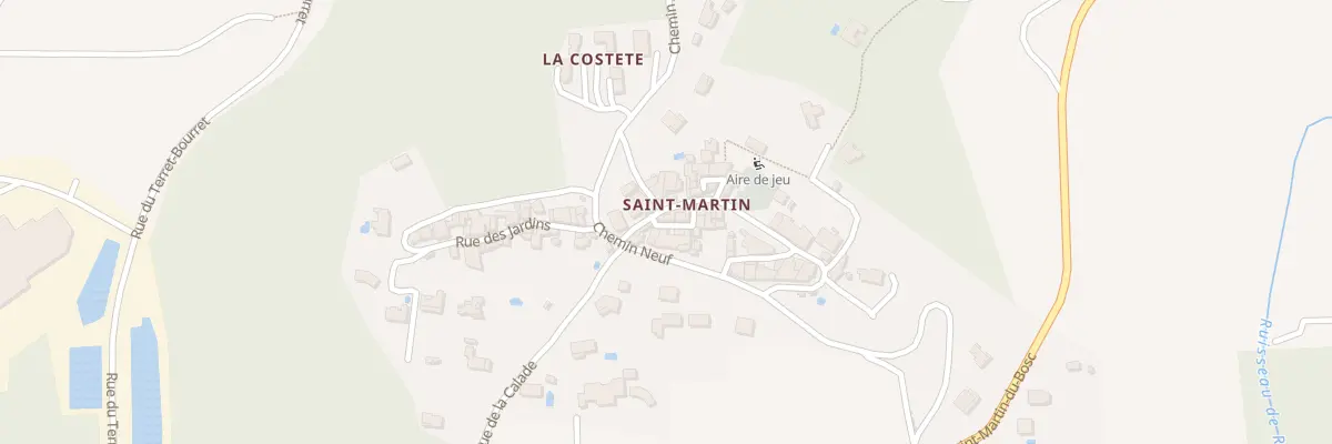Plan du 9 Rue de l’Eglise au Bosc