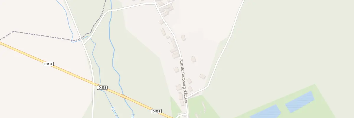 Plan du 6 Rue du Faubourg d’Ecuiry à Rozières-sur-Crise