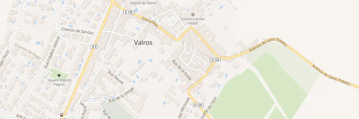 Plan du 44 Rue des Remparts à Valros