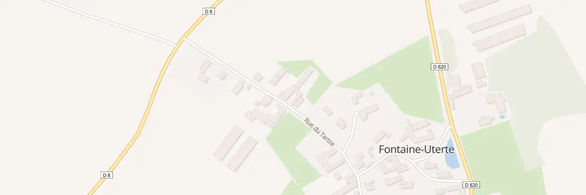 Plan du 466 Rue du Tertre à Fontaine-Uterte