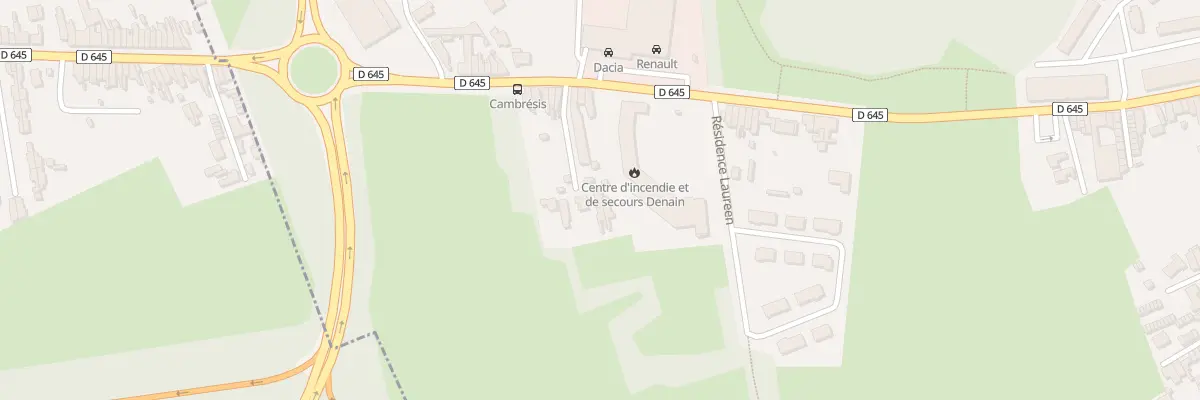 Plan du 2306 Rue Pierre Bériot à Denain