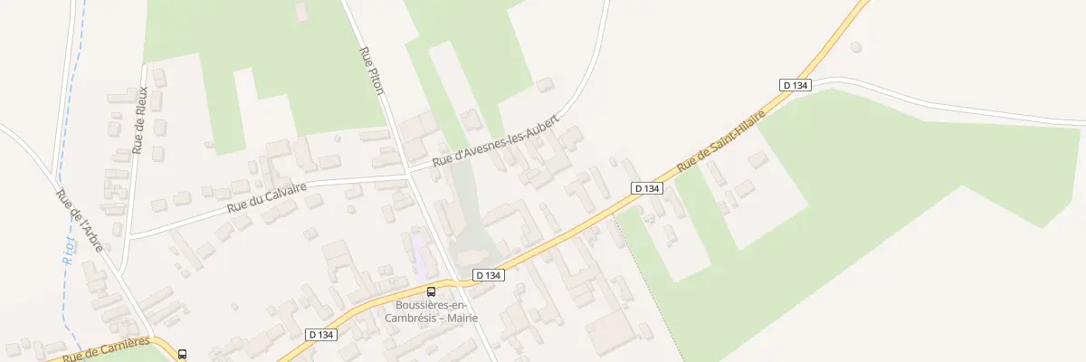 Plan du 5 Rue de Saint-hilaire à Boussières-en-Cambrésis