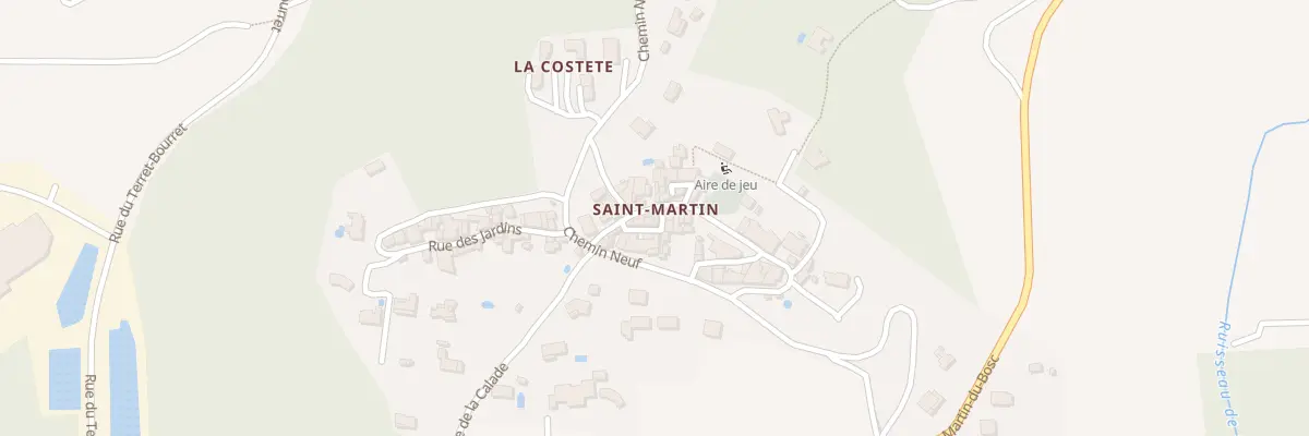Plan du 5 Rue de l’Eglise au Bosc