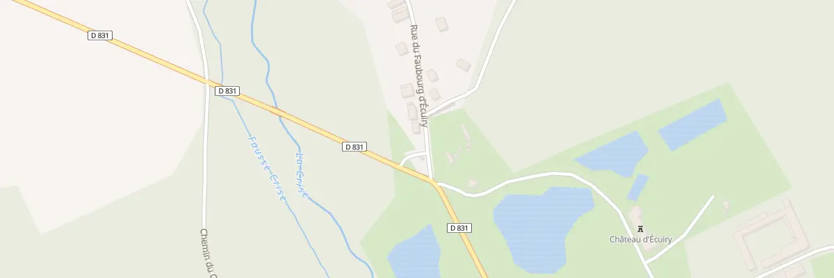 Plan du 2A Rue du Faubourg d’Ecuiry à Rozières-sur-Crise