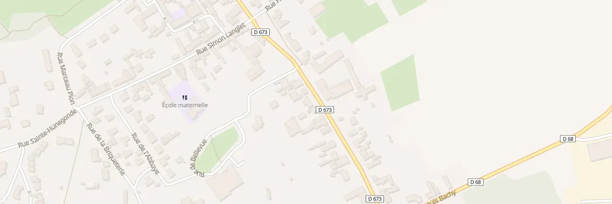 Plan du 8 Rue Jean Budnyk à Homblières