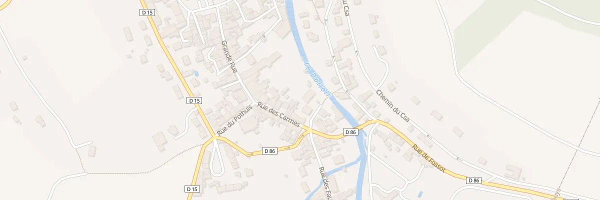 Plan du 13 Rue des Carmes à Chézy-sur-Marne