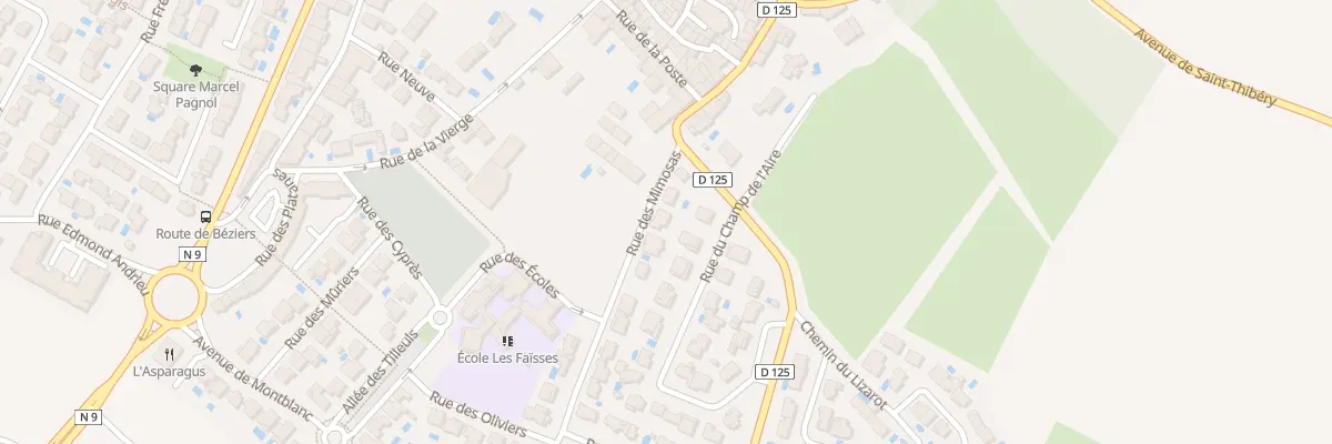 Plan du 35 Rue des Mimosas à Valros