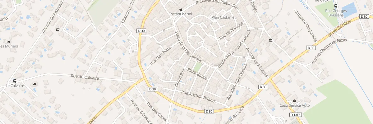 Plan du 6 Gr Grand Rue à Caux
