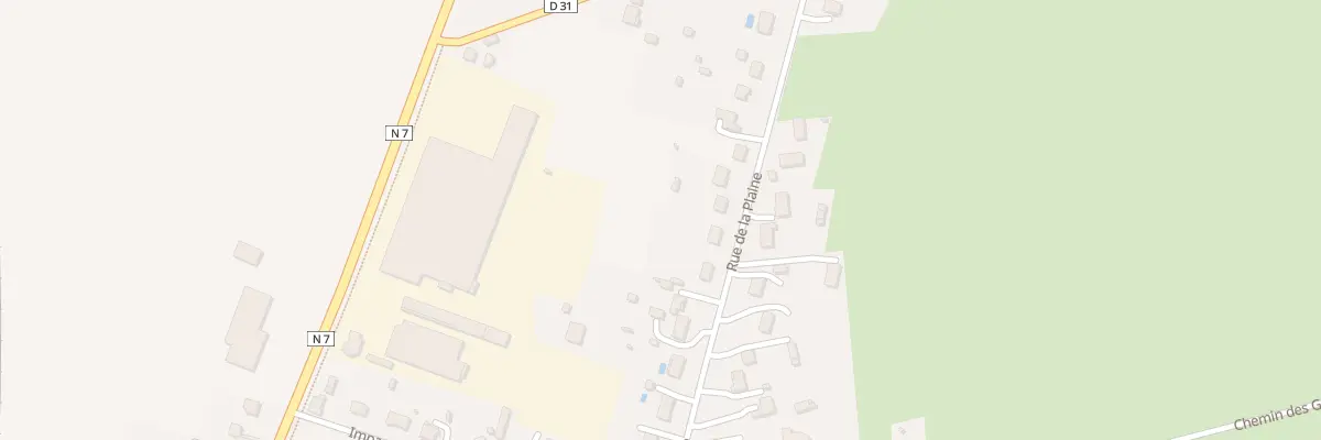 Plan du 45 Rue de la Plaine à Bessay-sur-Allier