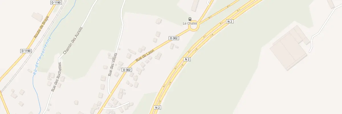Plan du 68C Rue de Laon à Crouy