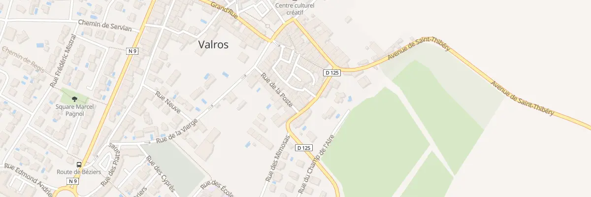 Plan du 110 Rue des Remparts à Valros