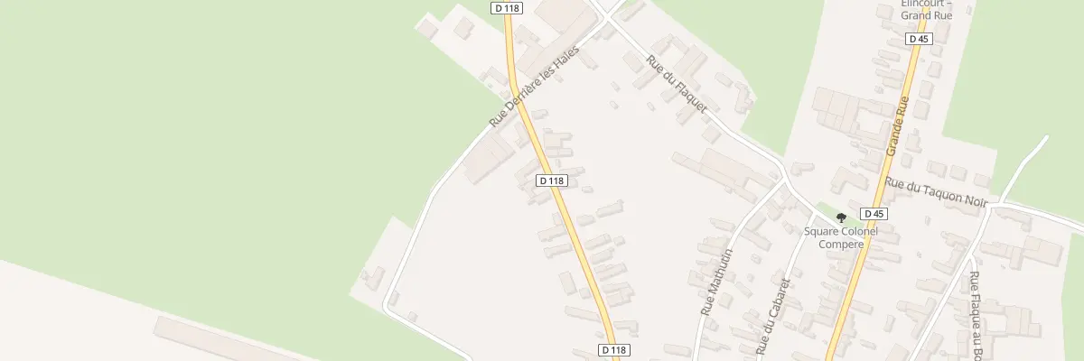 Plan du 25 Rue de Cambrai à Élincourt