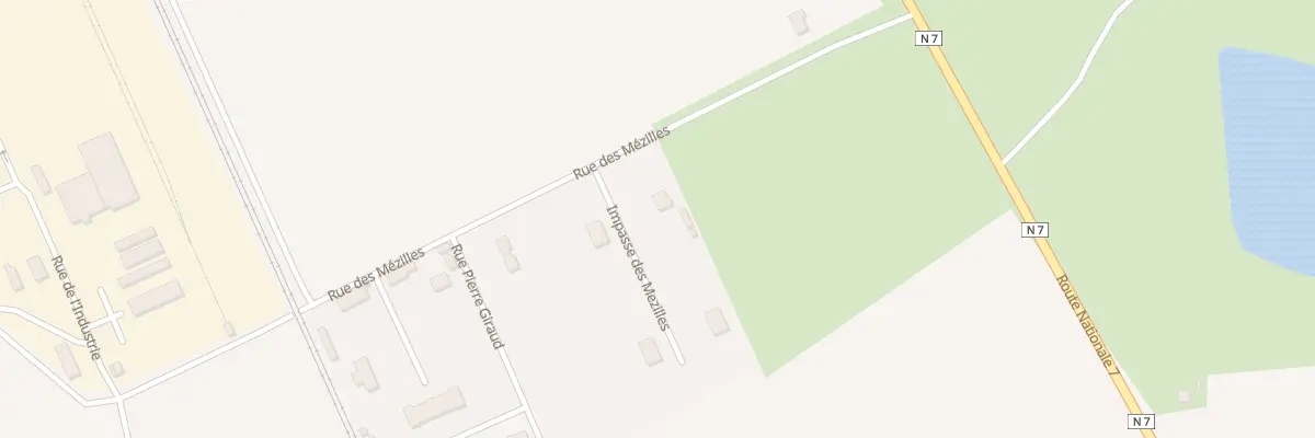 Plan du 2 Imp des Mezilles à Saint-Loup