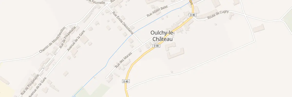 Plan du 11 Rue des Mances à Oulchy-le-Château